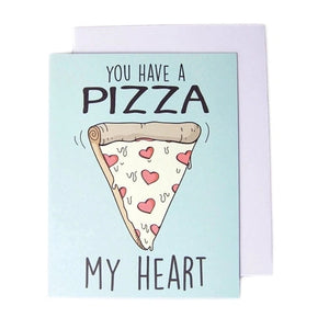 Greeting Card - Pizza My Heart