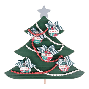 Merry & Bright Christmas Tree - Welcome Board Topper