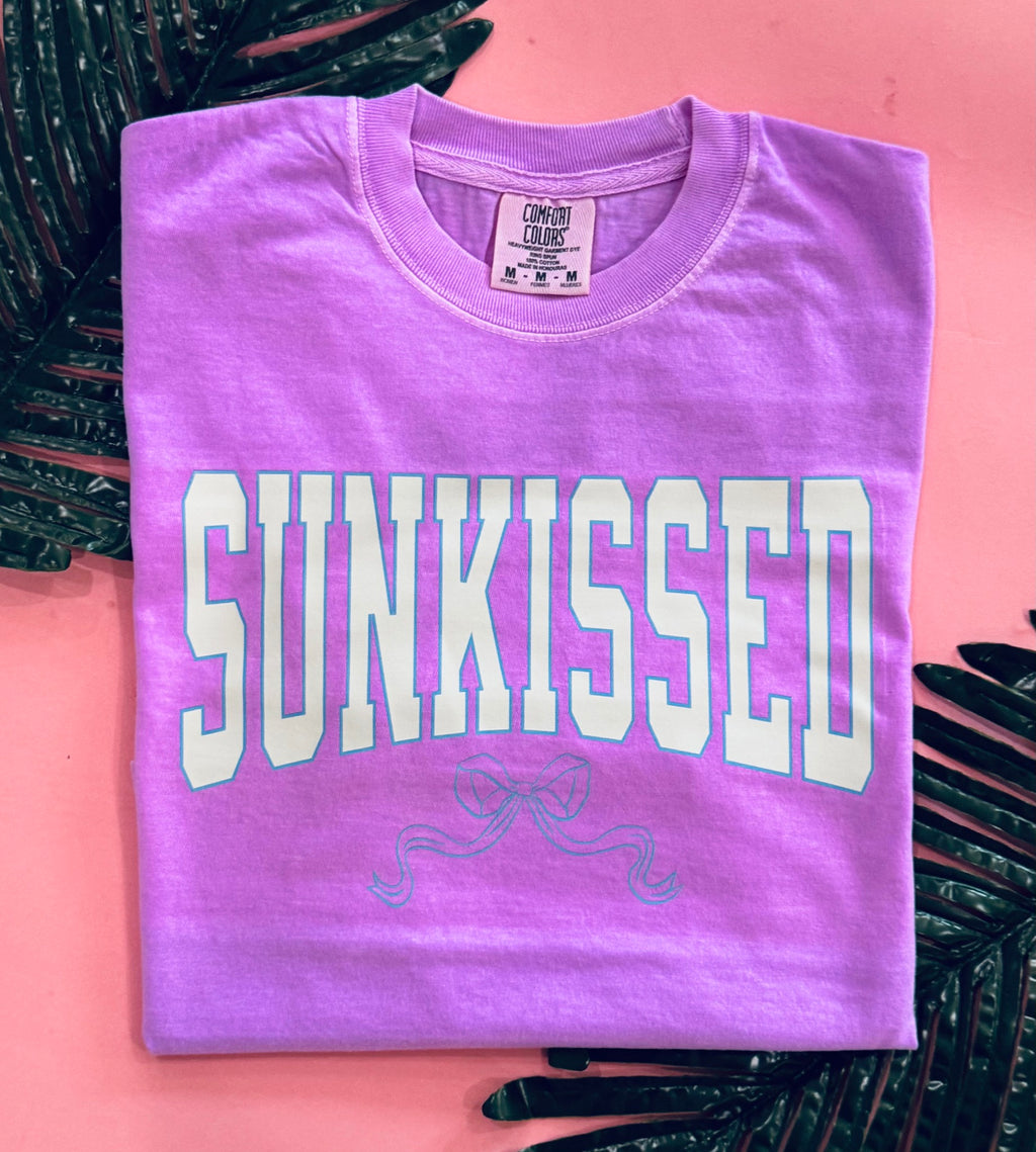 PREORDER Sunkissed Bow Comfort Colors Tee