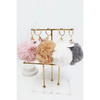 Fuzzy Pom Pom Keychain