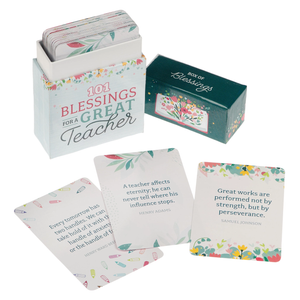 101 Blessings For A Great Teacher Box of Blessings