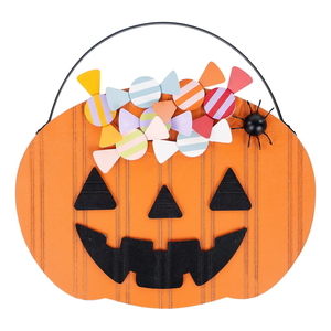 Candy Pumpkin Pail - Welcome Board Topper