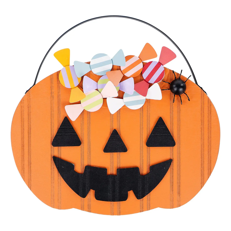 PREORDER Candy Pumpkin Pail - Welcome Board Topper