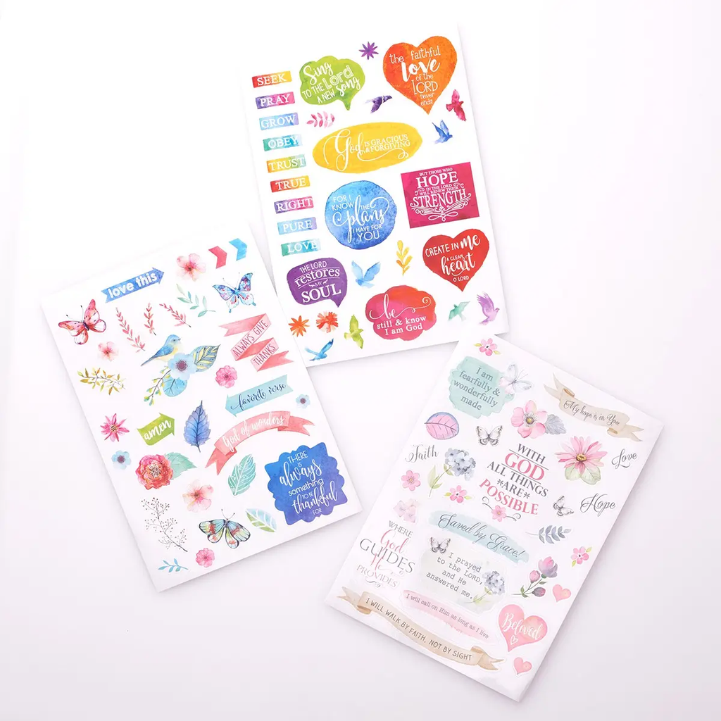 Colorful Stickers For Bible Journaling