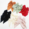 Long Tail Mini Hair Bow Set of 2