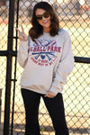 PREORDER At the Ballpark Gildan Sand Sweatshirt