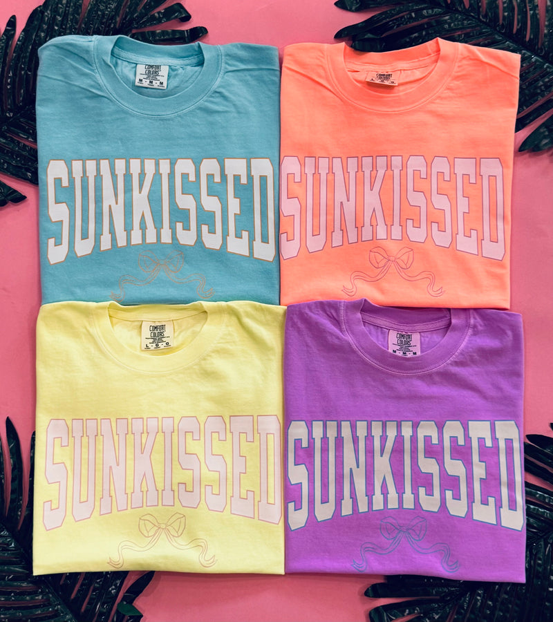 PREORDER Sunkissed Bow Comfort Colors Tee