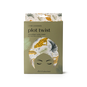 Lemon Lavender Plot Twist Turbo Towel Assortment