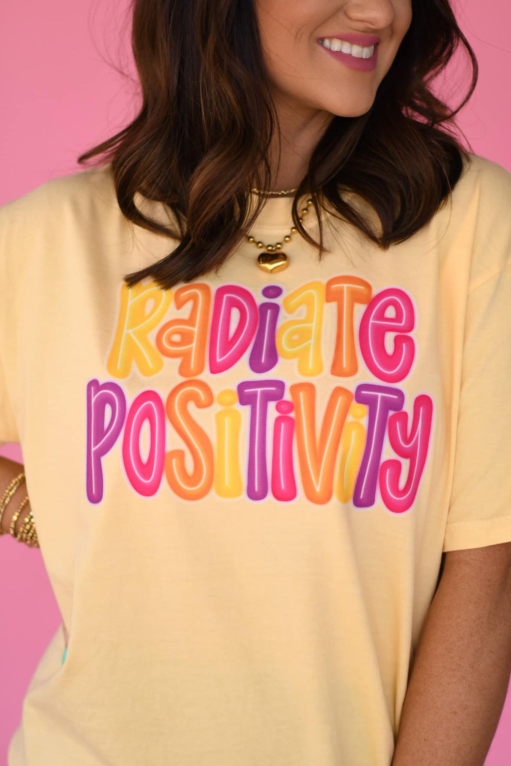 PREORDER Radiate Positivity Comfort Colors Tee