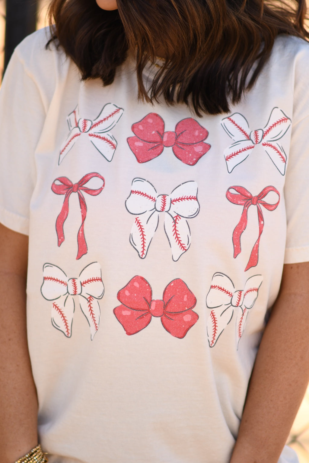 PREORDER Baseball Bows Comfort Colors Tee