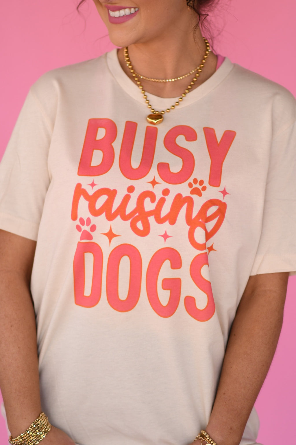 PREORDER Busy Raising Dogs Bella Canvas Tee