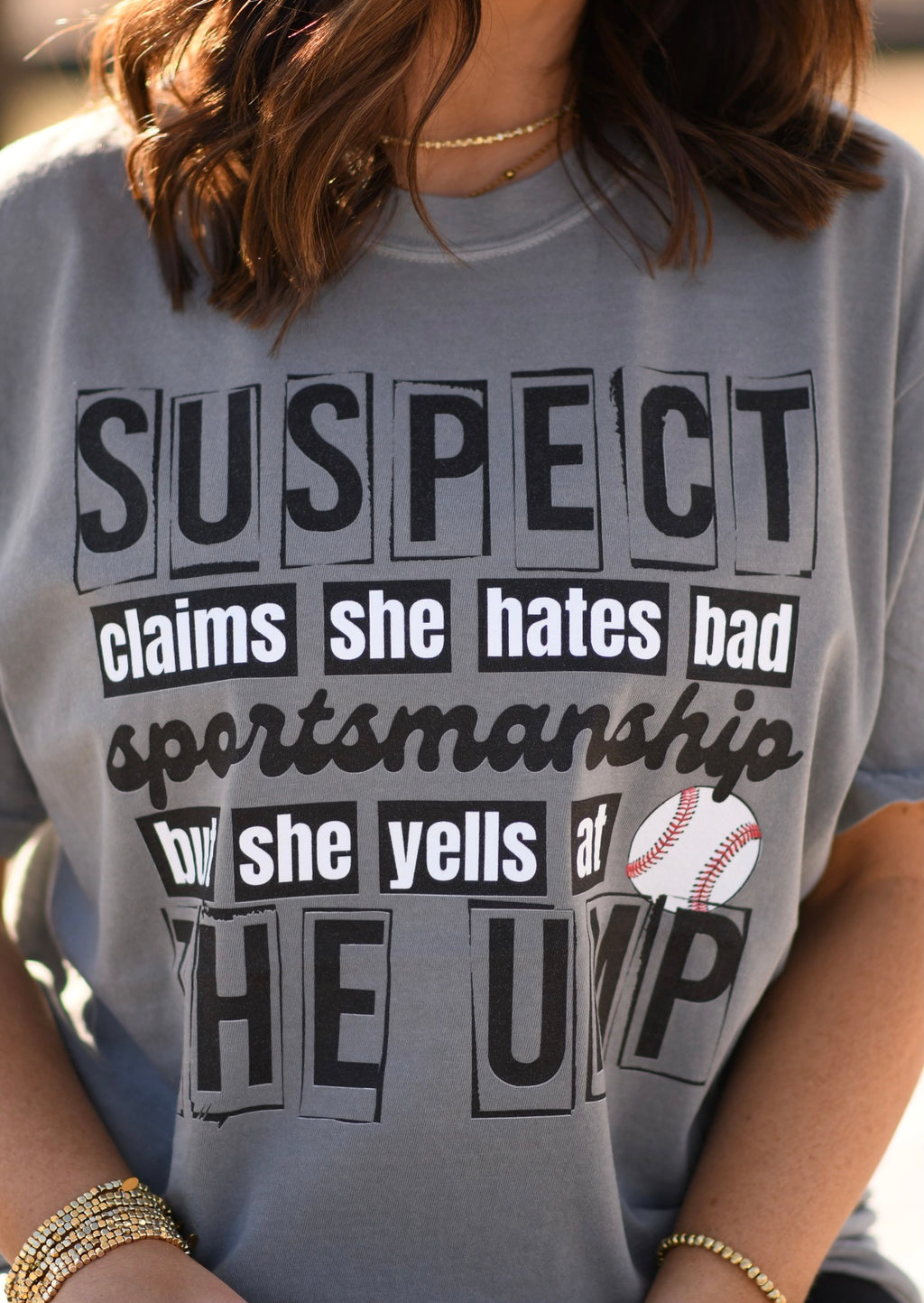 PREORDER Suspect Yells at the Ump Comfort Colors Tee