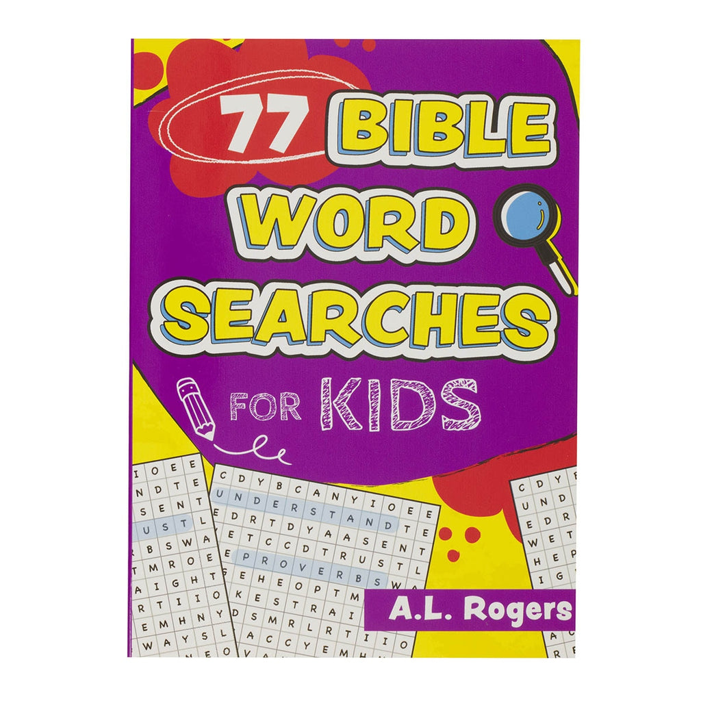 77 Bible Word Searches For Kids