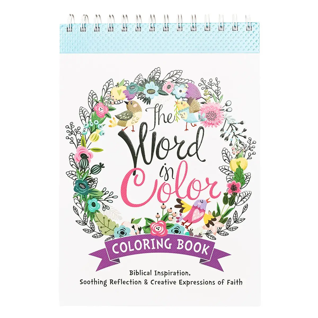 The Word in Color Wirebound Coloring Book