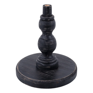 Black Wood Base for Welcome Toppers