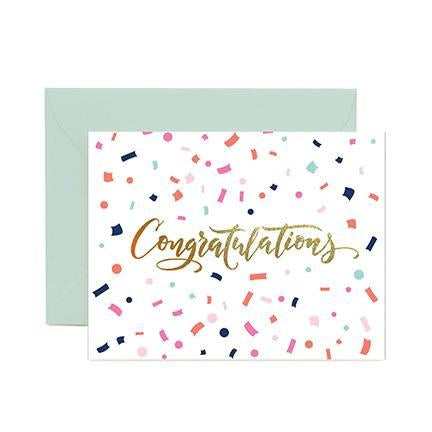 Greeting Card - Congratulations Confetti