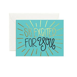 Greeting Card - So Excited