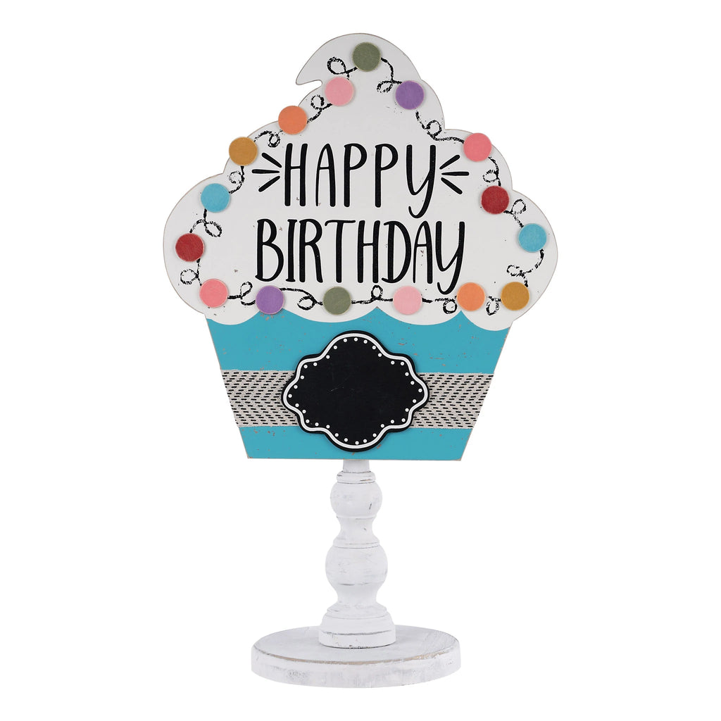 Happy Birthday Cupcake - Welcome Board Topper