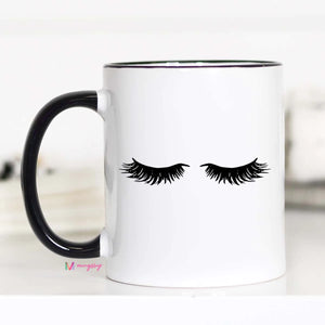 Eyelashes Mug