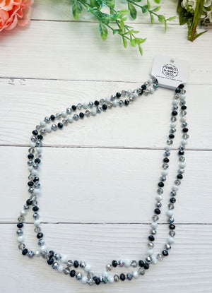 Eclipse - Beaded Necklace 60"