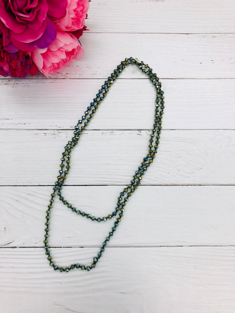 Seaweed - Beaded Necklace 60