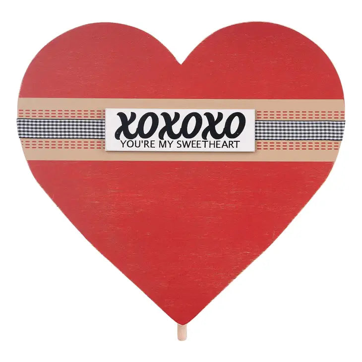 XOXO Heart - Welcome Board Topper