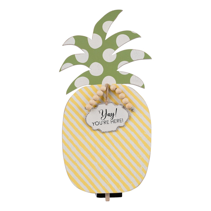 Pineapple Yay! You're Here - Welcome Board Topper