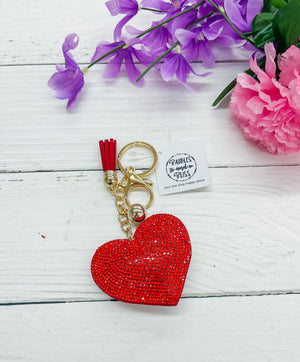 Bling All Day Puffy Shape Keychain