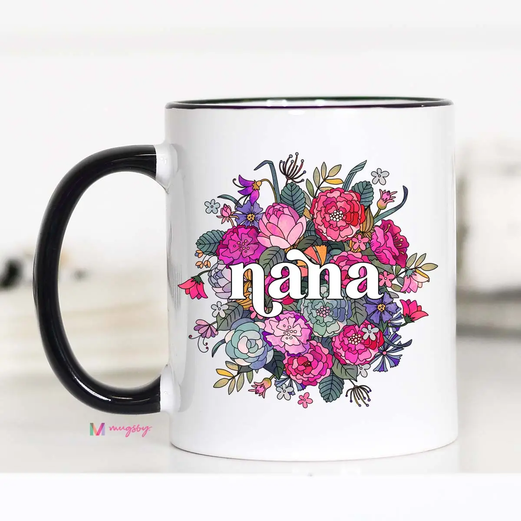 Nana Floral Mother's Day Mug