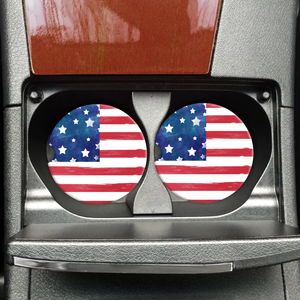 American Flag - Car Coaster